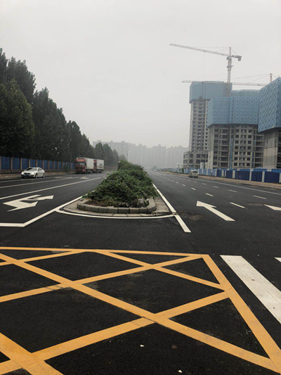 荷花街建成通車